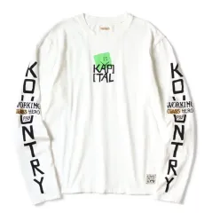 新品 KAPITAL 20 天竺 クルーネック Tシャツ (PECKISH KAPpt) 03のサムネイル