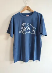 Cushman クッシュマン USED WASH PRINT TeeS/S (ALABAMA) 半袖 Tシャツ カットソー【Ｌ/XL】【BLUE】フェード 新品のサムネイル
