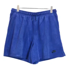 NIKE ナイキ パイル ショートパンツ スポーツ ブルー(メンズ L)中古 古着 U8048のサムネイル