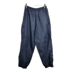 00年代 NIKE ナイキ ナイロン パンツ ネイビー(メンズ L)中古 古着 V5019のサムネイル
