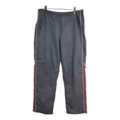00年代 adidas アディダス ナイロンパンツ スポーツ グレー(メンズ M)中古 古着 U7857のサムネイル