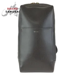 Paul Smith ポール スミス カラードチップレザー ブラウン オレンジ ゴールド金具 レザー ボディバッグ ショルダーバッグ メンズ 602254【中古】のサムネイル