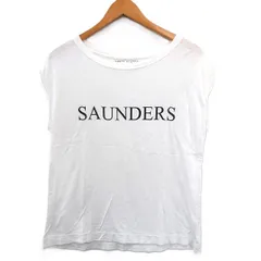 アッパーハイツ upper hights Tシャツ カットソー 半袖 コットン 文字 プリント S ホワイト 白 /KT2のサムネイル