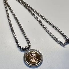 ティファニー フック＆アイ ブレスレット バングル K18 シルバー