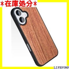 스마트폰 케이스 대응 iPhone17 케이스 하드 케이스 목제 고급 우드 충격 익숙하다 낙하 방지 방지문 휴대용 커버 소프트 TPU 팬 바+하드 나무 패널 아이폰 17 커버 하나리키 2630