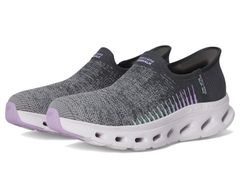 스케쳐즈 레이디스 슈즈 스니커즈 SKECHERS Performance Go Walk Glide Step 20 Venus Hands Free SlipIns Charcoa