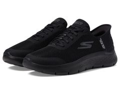스케쳐즈 레이디스 슈즈 스니커 SKECHERS Performance Go Walk Flex Hands Free SlipIns Grand Entry Black 블랙