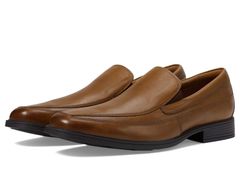 클라크스 맨즈 슈즈 슬리폰 로퍼 Clarks Tilden Free Dark Tan Leathe 탄