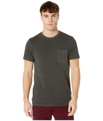 루카 맨즈 탑스 셔츠 T셔츠 RVCA PTC Pigment Short Sleeve Tee Pirate Black 1 블랙