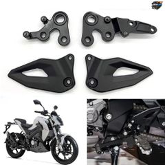 ベネリモデル TNT150S 165 180S 用オートバイフロントフットレストフットペグブラケットフットペダルサポート装飾プレート