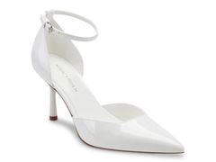 마크 피셔 여성 신발 펌프 Marc FisherRvker Pump White Patent Synthetic 화이트