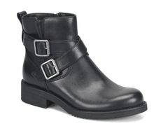 컴포티바 여성 신발 부츠 레인 부츠 Comfortiva Clover Bootie Black 블랙
