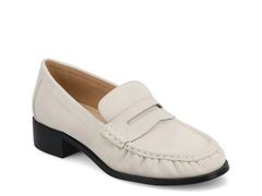 저니 레이디스 슈즈 슬리폰 로퍼 Journee Danna Loafer Bone