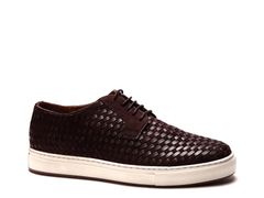 카를로스 산타나 남성 신발 운동화 Carlos by Carlos Santana Orbit Sneaker Brown Leather 브라운