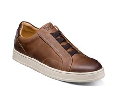 플로우 샤임 맨즈 슈즈 슬리폰·로퍼 스니커 Florsheim Monopoli SlipOn Sneaker Brown 브라운