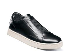 플로우 샤임 남성 신발 슬리폰 로퍼 운동화 Florsheim Monopoli SlipOn Sneaker BlackWhite 화이트