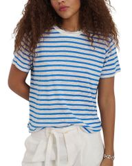 알렉스 밀 레이디스 탑스 티셔츠 Alex Mill Garcon Tee BlueOff White 오프 화이트