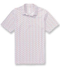 비스코티 남성 탑스 셔츠 프린트 Visconti Drinks Print Short Sleeve Polo Shirt Multi 멀티 컬러