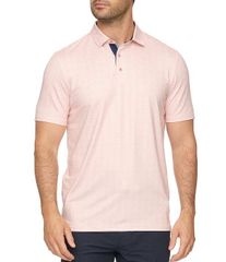플래그 앤 앤셈 남성 탑스 셔츠 Flag and Anthem Short Sleeve Cloverdaleaf MVPolo Coral Combo 산호