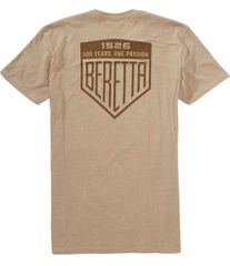 베레타 맨즈 탑스 셔츠 그래픽 Beretta Legacy Short Sleeve Graphic TShirt Sand 샌드