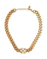 오프 화이트 여성 액세서리 목걸이 초커 펜던트 탑 OFFWHITE Gold 골드
