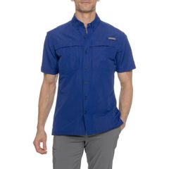 에디 바우어 맨즈 탑스 셔츠 Eddie Baueripstop Guide Shirt UPF 50 Short Sleeve Ptblue