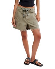 프리 피플 레이디스 하의 바지 반바지 반바지 데님 Free People Moxie Denim Shorts Fern 데님