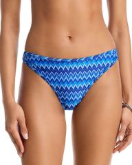 레이미 브룩 레이디스 수영복 하의 전용 Ramy Brook Wave Isla Bikini Bottom Ocean Wave