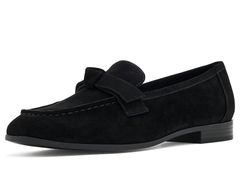 안클라인 여성 신발 샌들 Anne Klein Bowie Black Suede 블랙