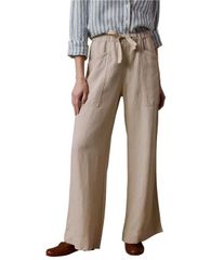 팔레티 레이디스 하의 캐주얼 팬츠 드레이프 Faherty Topanga Woven Topanga Drape Pants Wheaten