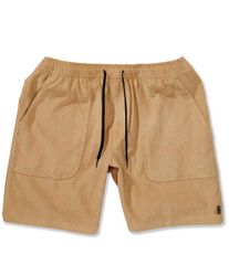 빌라본 맨즈 하의 바지 반바지 반바지 Billabong De La Cruz Submersible 18 Outseam Shorts Khaki 카키