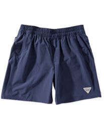 콜롬비아 맨즈 하의 바지 반바지 반바지 Columbia Terminal Roamer 6 Inseam Stretch Shorts Nocturnal