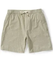 スコッチアンドソーダ メンズ ボトムス ハーフパンツ・ショーツ ショートパンツ リネン Scotch Soda LinenBlend 7 Inseam Shorts Oil Green グリーンのサムネイル