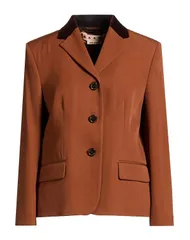 マルニ レディース アウター ジャケット・ブルゾン テーラードジャケット MARNI Brown ブラウンのサムネイル