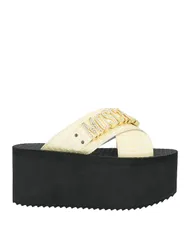 モスキーノ レディース シューズ サンダル MOSCHINO Pastel Yellow イエローのサムネイル