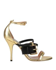 モスキーノ レディース シューズ サンダル MOSCHINO Gold ゴールドのサムネイル