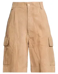 オーラリー レディース ボトムス ハーフパンツ・ショーツ ショートパンツバミューダパンツ AURALEE Khaki カーキのサムネイル