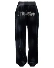 ジューシークチュール レディース ボトムス カジュアルパンツ スウェットパンツ JUICY COUTURE Black ブラックのサムネイル