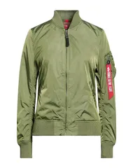 アルファインダストリーズ レディース アウター ジャケット・ブルゾン ALPHA INDUSTRIES Military Green グリーンのサムネイル