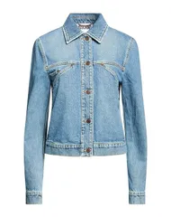 モスキーノ レディース アウター ジャケット・ブルゾン デニムブルゾン MOSCHINO Blue ブルーのサムネイル
