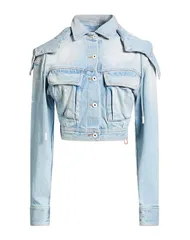 オフホワイト レディース アウター ジャケット・ブルゾン デニムブルゾン OFFWHITE Blue ブルーのサムネイル