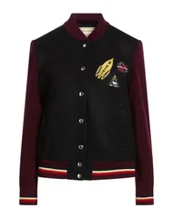 メゾンキツネ レディース アウター ジャケット・ブルゾン MAISON KITSUN Black ブラックのサムネイル