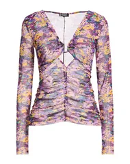 リュージョー レディース トップス Tシャツ LIU JO Purple パープルのサムネイル