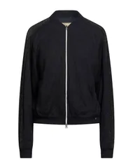ヘルノ レディース アウター カーディガン ファスナー付きニット HERNO Black ブラックのサムネイル
