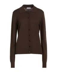 パトリツィア ペペ レディース アウター カーディガン PATRIZIA PEPE Dark Brown ブラウンのサムネイル