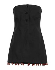 ガニー レディース トップス シャツ GANNI Black ブラック