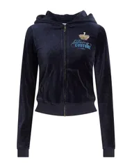 ジューシークチュール レディース アウター パーカー・スウェット JUICY COUTURE Midnight Blue ブルーのサムネイル