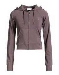ジューシークチュール レディース アウター パーカー・スウェット JUICY COUTURE Gray グレーのサムネイル