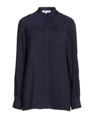 メゾンキツネ レディース トップス シャツ MAISON KITSUN Navy ネイビーのサムネイル