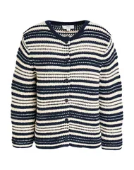 ヴィンス レディース アウター カーディガン VINCE Navy ネイビーのサムネイル